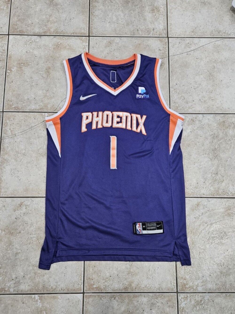 Phoenix Suns Devin Booker #1 Nike Swingman Jersey Men M Purple